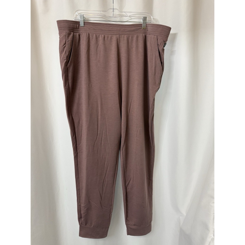 Eddie Bauer Women's Lounge pants Joggers‎ Side Pockets Soft Stretch Size XXL K8